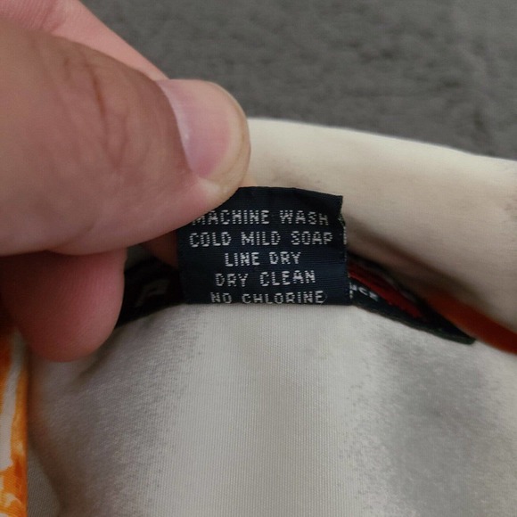 Vintage Southpole Shirt Men's‎ XL White Gray Orange Hip Hop Casual Button Down - Picture 6 of 12